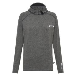 FCS Hooded Rash LS Grey XL
