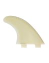 FCS M3 Natural Glass Tri Fin Set