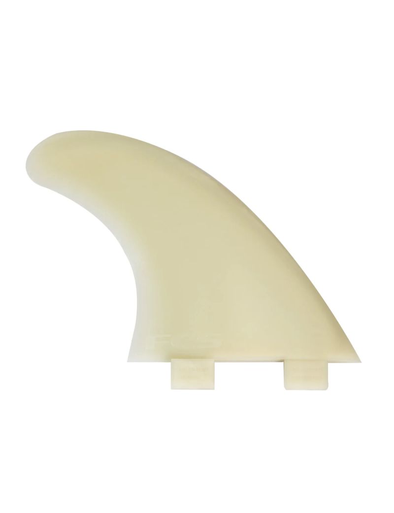 FCS M5 Natural Glass Tri Fin Set