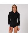 O&E Ladies Hi Cut LS Wetsuit L