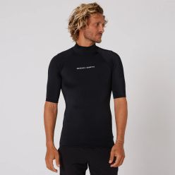 O&E Script Rash SS Black XL