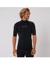 O&E Script Rash SS Black XXL