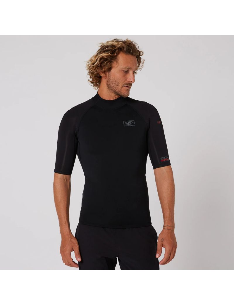 O&E Double Black SS Vest L