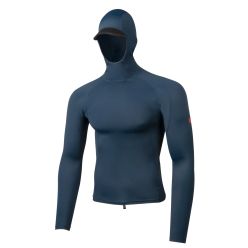 Florence M LS Hood Rash Dark Navy S