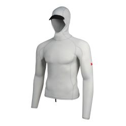 Florence M LS Hood Rash Silver S