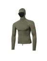 Florence Marine Long Sleeve Hooded Rashguard Thyme L