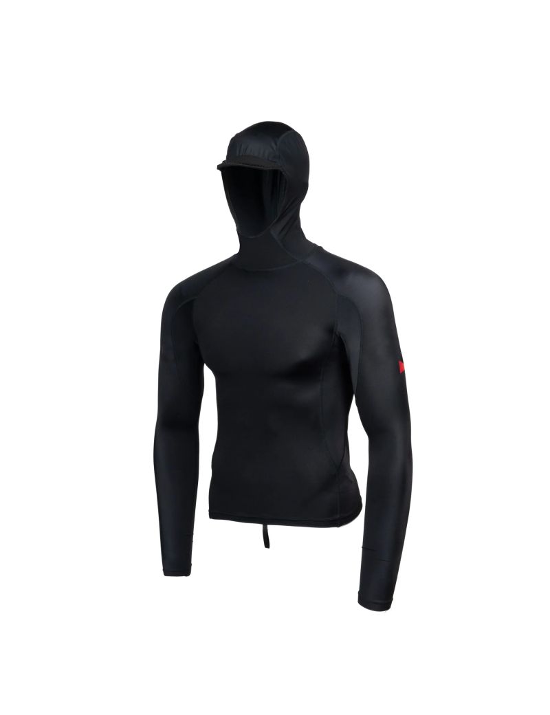 Florence M LS Pocket Hood Rash Bl XL