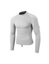 Florence Marine Long Sleeve Rashguard Silver L