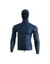 Florence Marine Windshield Long Sleeve Hooded Rashguard Dark Navy S