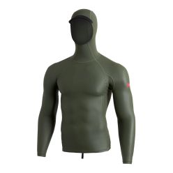 Florence Marine Windshield Long Sleeve Hooded Rashguard Thyme L