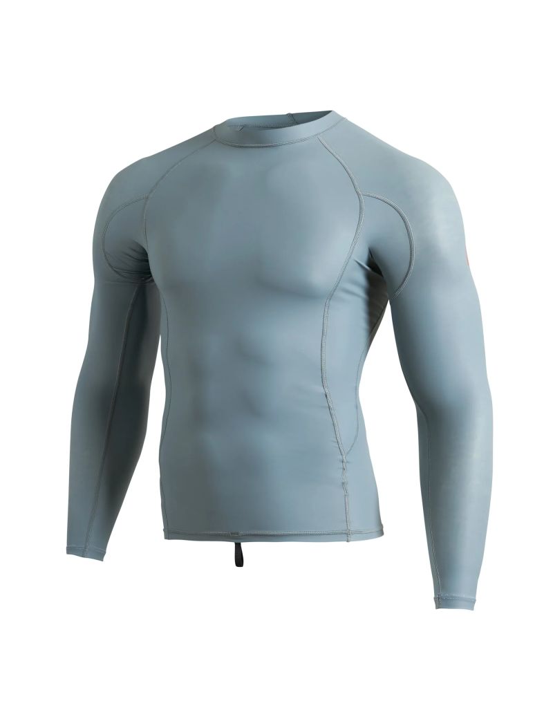 Florence Marine Windshield Long Sleeve Rashguard Light Sea Blue M