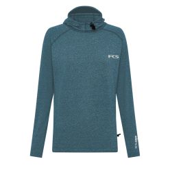 FCS Hooded Rash LS Blue XL