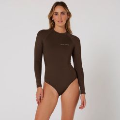 O&E Ladies Oceana Surf Suit Cocoa S
