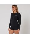 O&E Ladies Oceana LS Zip Rashi B XL