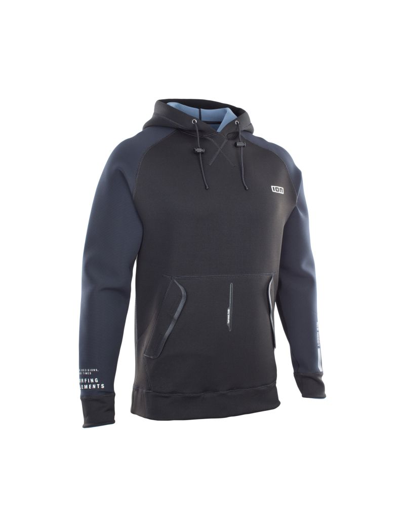 Ion Hoody Neo XL Black/Steel Blue