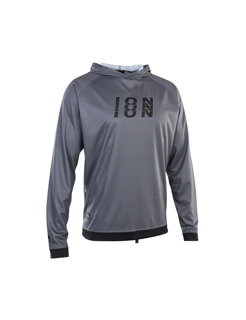 Ion Wetshirt Hood XL LS Steel Grey