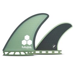 Futures Fins AM Twin Green HC