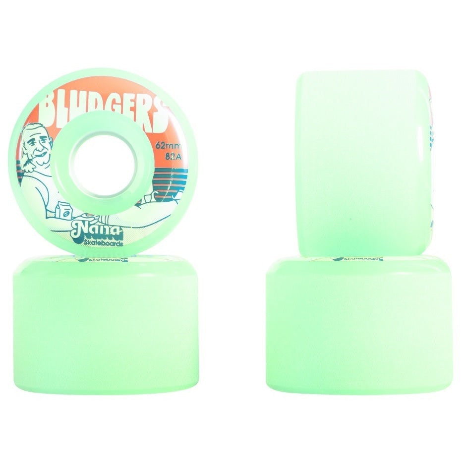 Nana Wheels 62mm Bludgers Lime Cooler