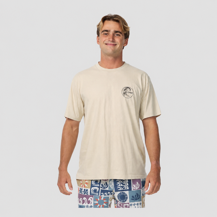 O'Neill OG Circle Surfer Tee - LKH Light Khaki