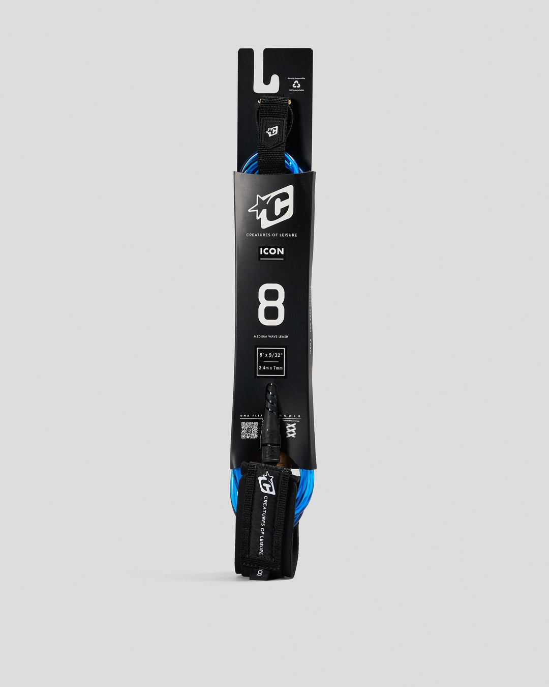 Creatures Leash Icon 8 Blue Black