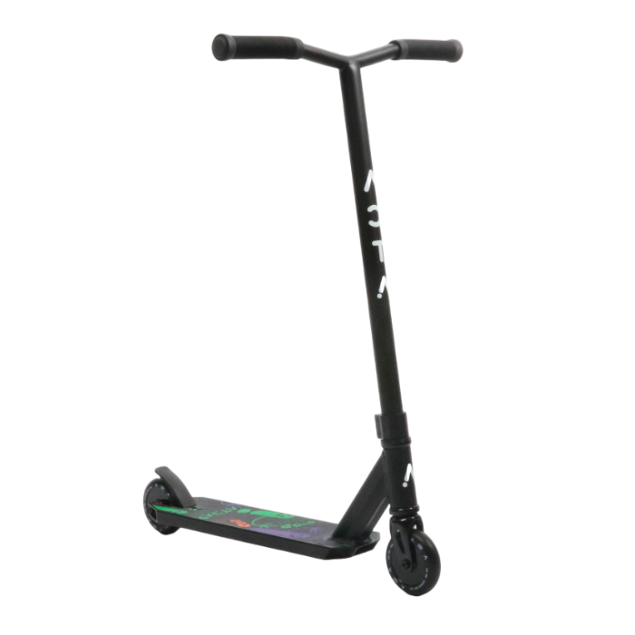 ACTA K2 Black – trottinette freestyle complète noire sur fond blanc