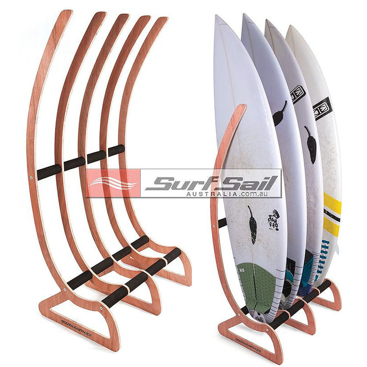 Ocean and Earth  Timber Free Standing Rax