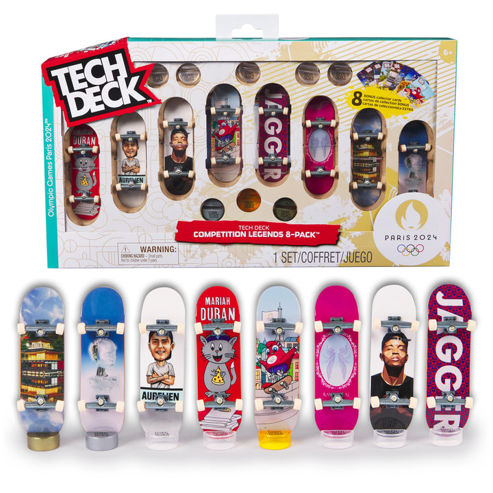 Tech Deck Olympic 8 boards Pack
