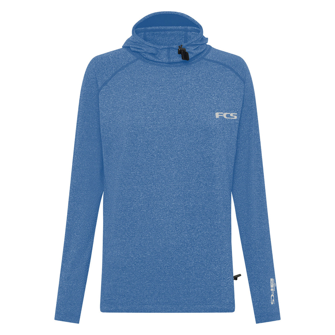 FCS Hooded Rash LS Blue XL - FCS