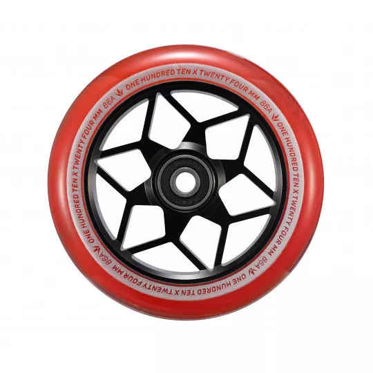 Blunt Wheel Diamond 110mm Smoke Red