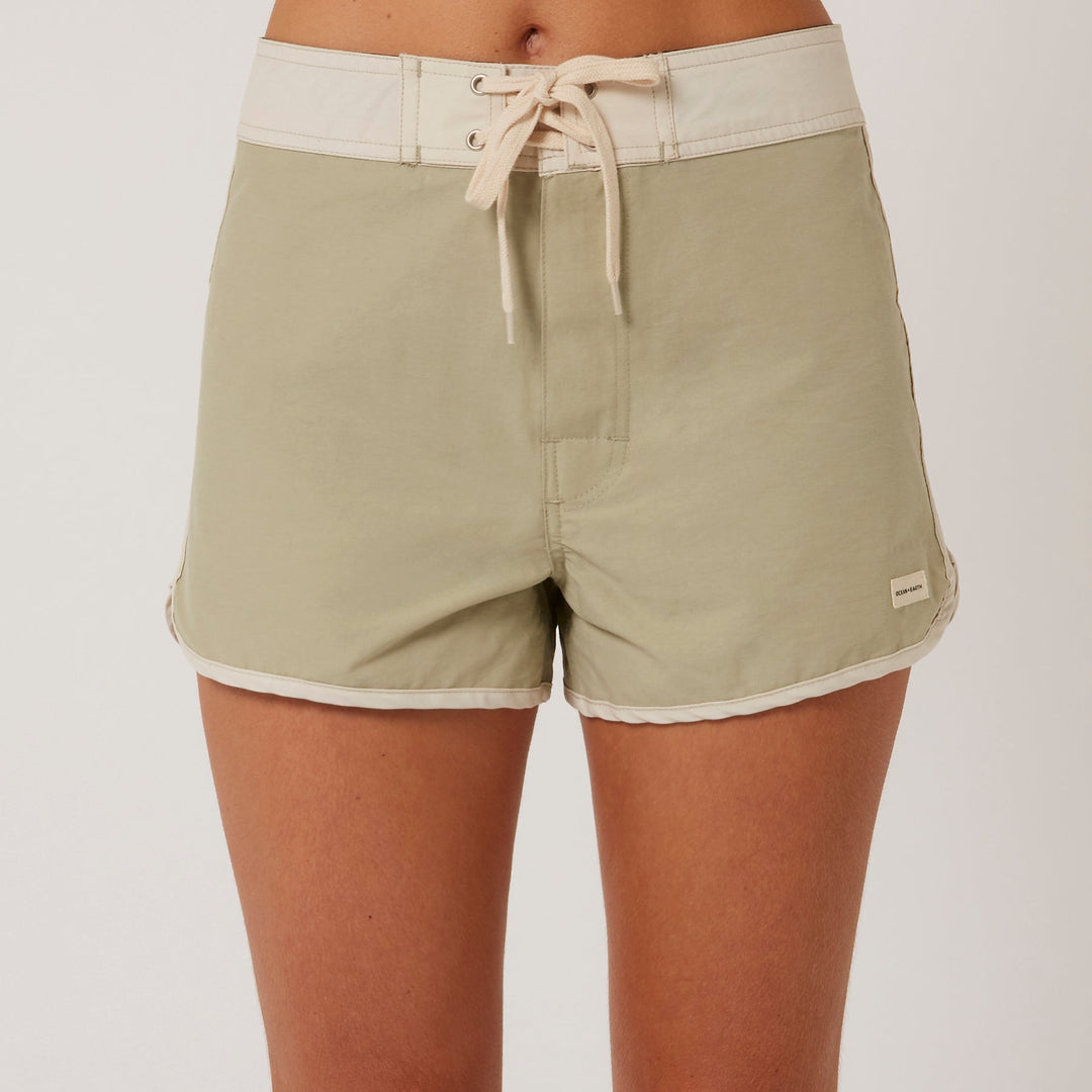 Ocean and Earth Ladies Dreamer Boardshorts 3' Sage