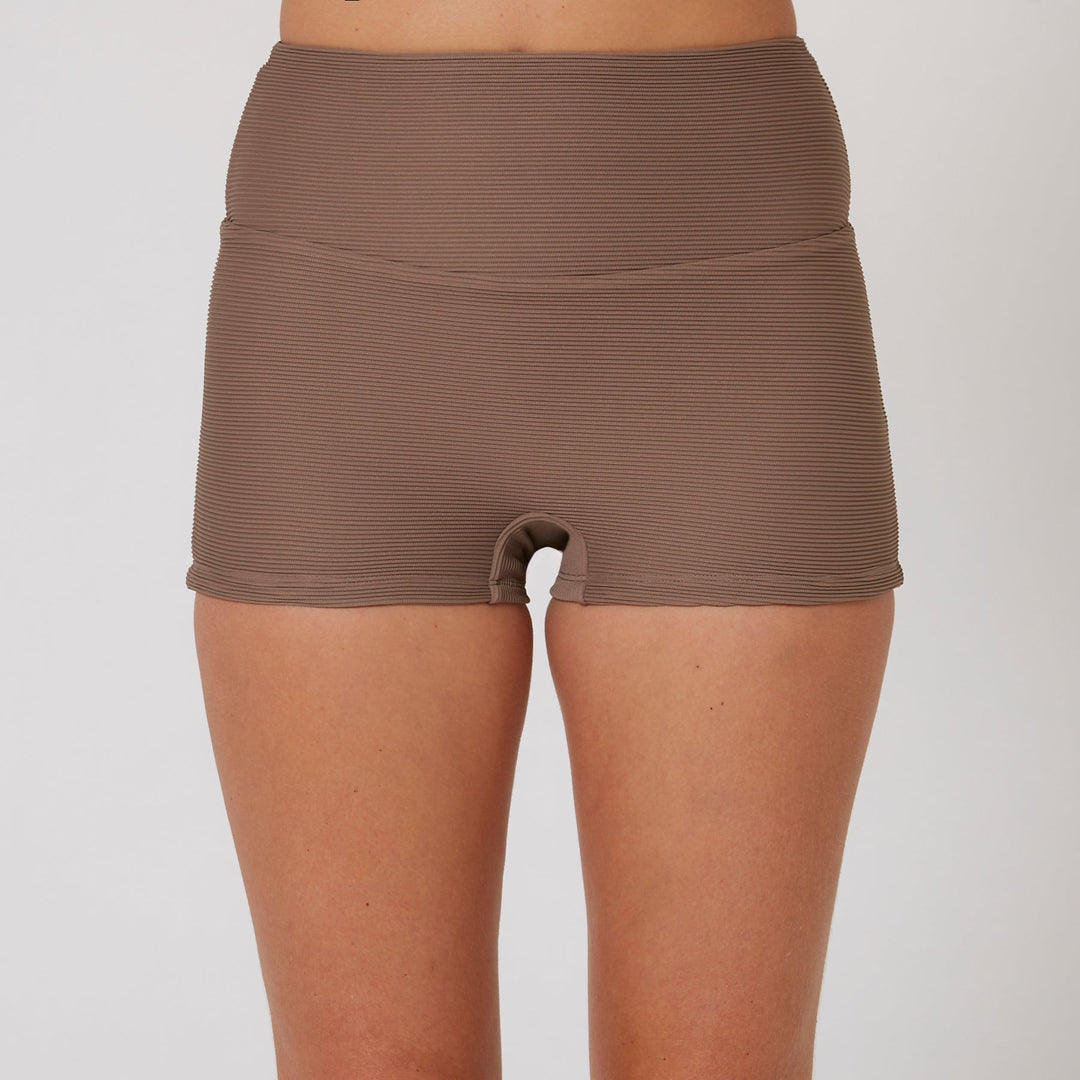 Ocean and Earth Ladies Hyams Rib surfshort Mocha