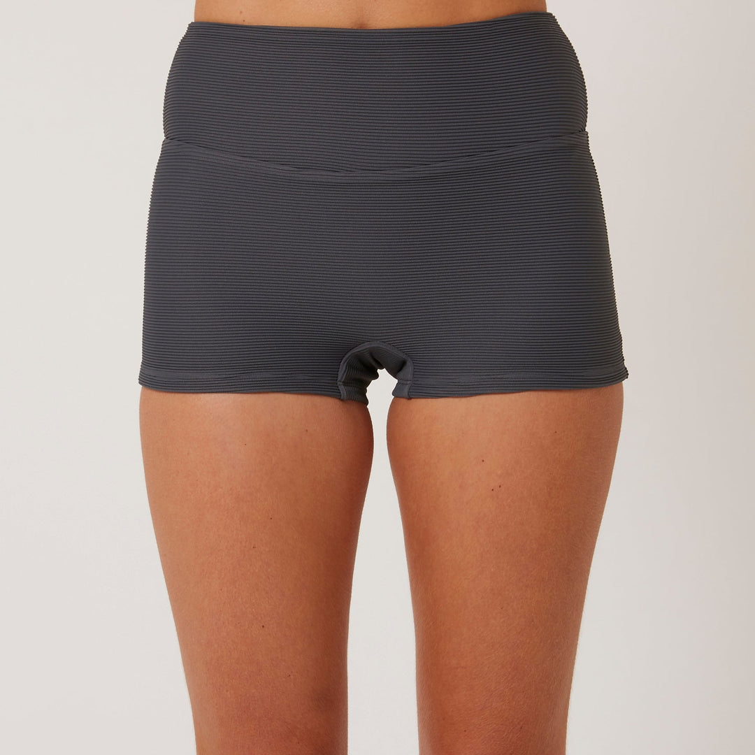 Ocean and Earth Ladies Hyams Rib surfshort Graphite