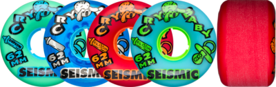 Seismic Wheel Crybaby 62x40mm 80A Mint Defcon - Seismic