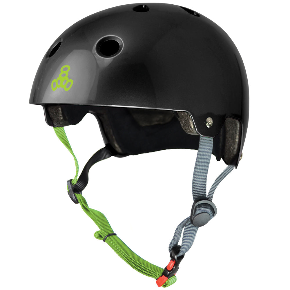 Triple8 Dual C.Helmet Blk Zest XS/