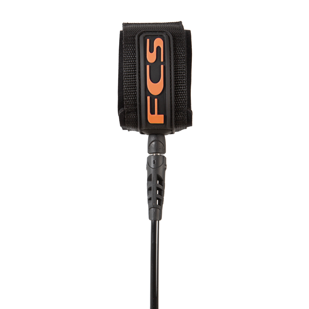 FCS 6' All Round Classic Leash – Eclipse / Black | Free Ride NC