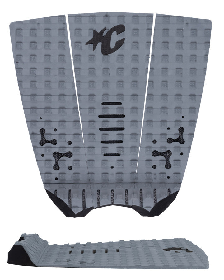 Creatures Mick Fanning LOC-LITE EcoPure – Titanium Black – pad de surf | Free Ride NC