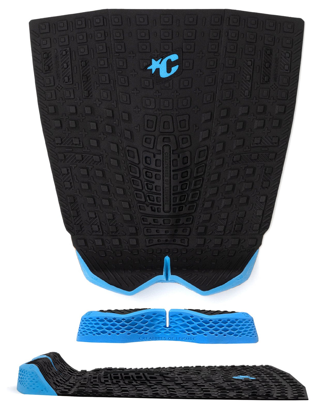 Creatures PROTO 1.4 Eco – Black Cyan – pad de surf | Free Ride NC