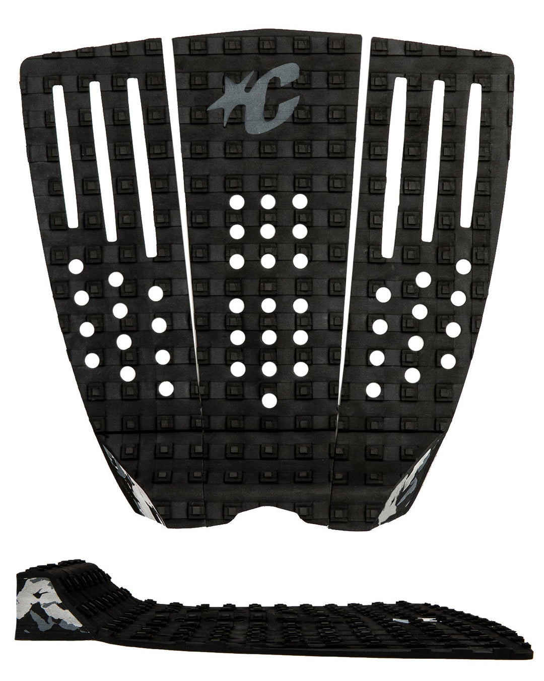 Creatures Reliance III Traction – Black Char Camo – pad de surf | Free Ride NC