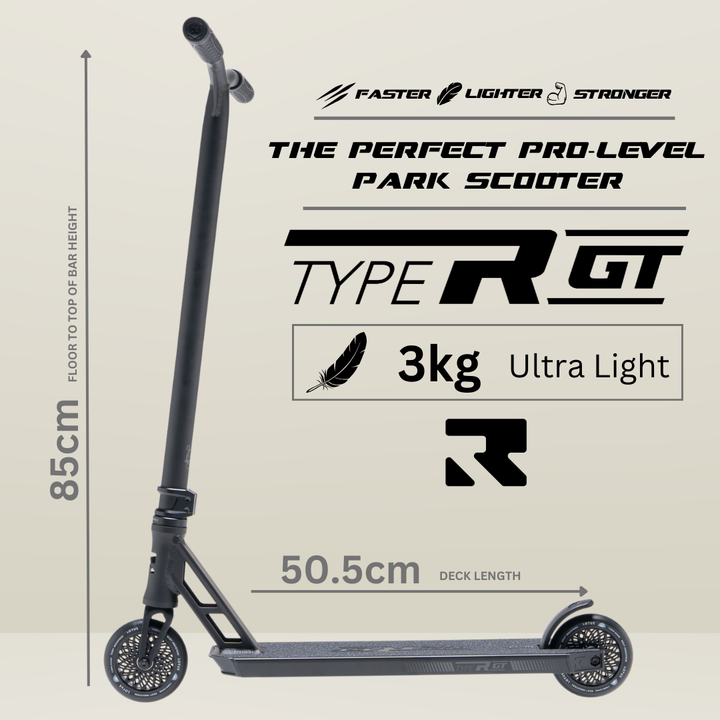 Root Industries Type R GT Black - dimensions et poids