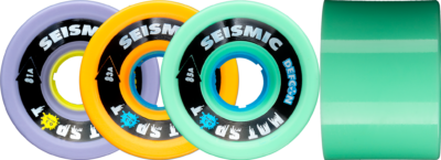 Seismic Wheel Hot Spot 63x45mm 84A Translucent Blue - Seismic