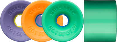 Seismic Wheel Hot Spot 69x52mm 80A Mint Defcon - Seismic