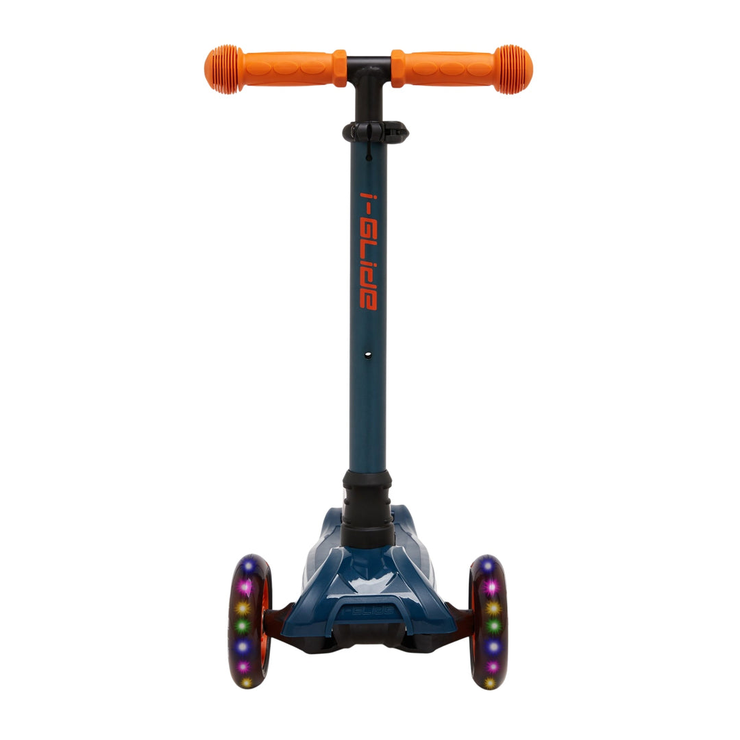 I-Glide trottinette enfant 3 roues Blue Orange