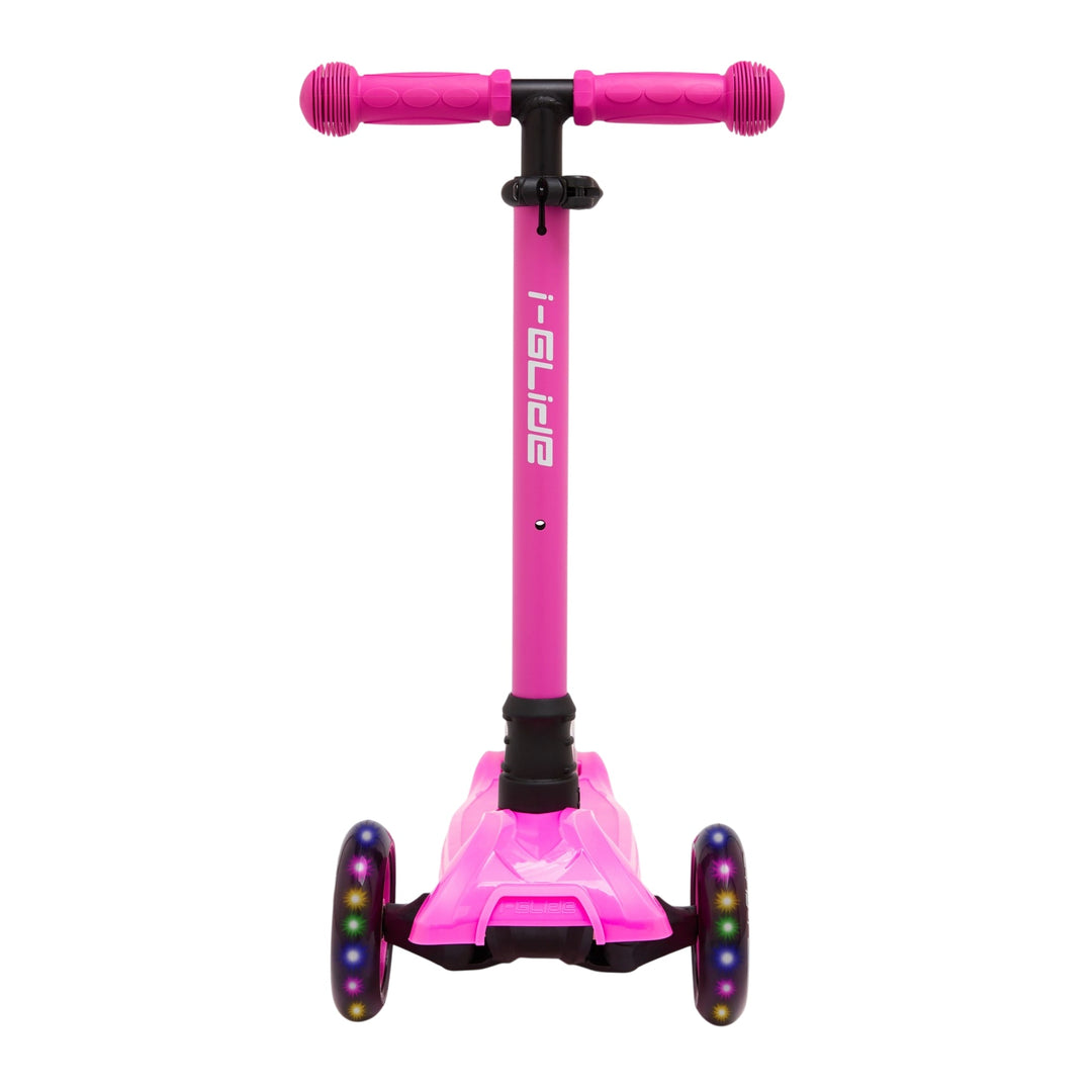 I-Glide trottinette enfant 3 roues Hot Pink