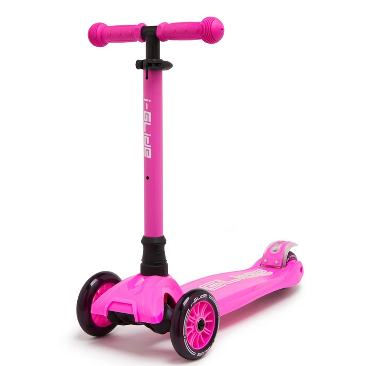 I-Glide Kids Scooter Hot Pink