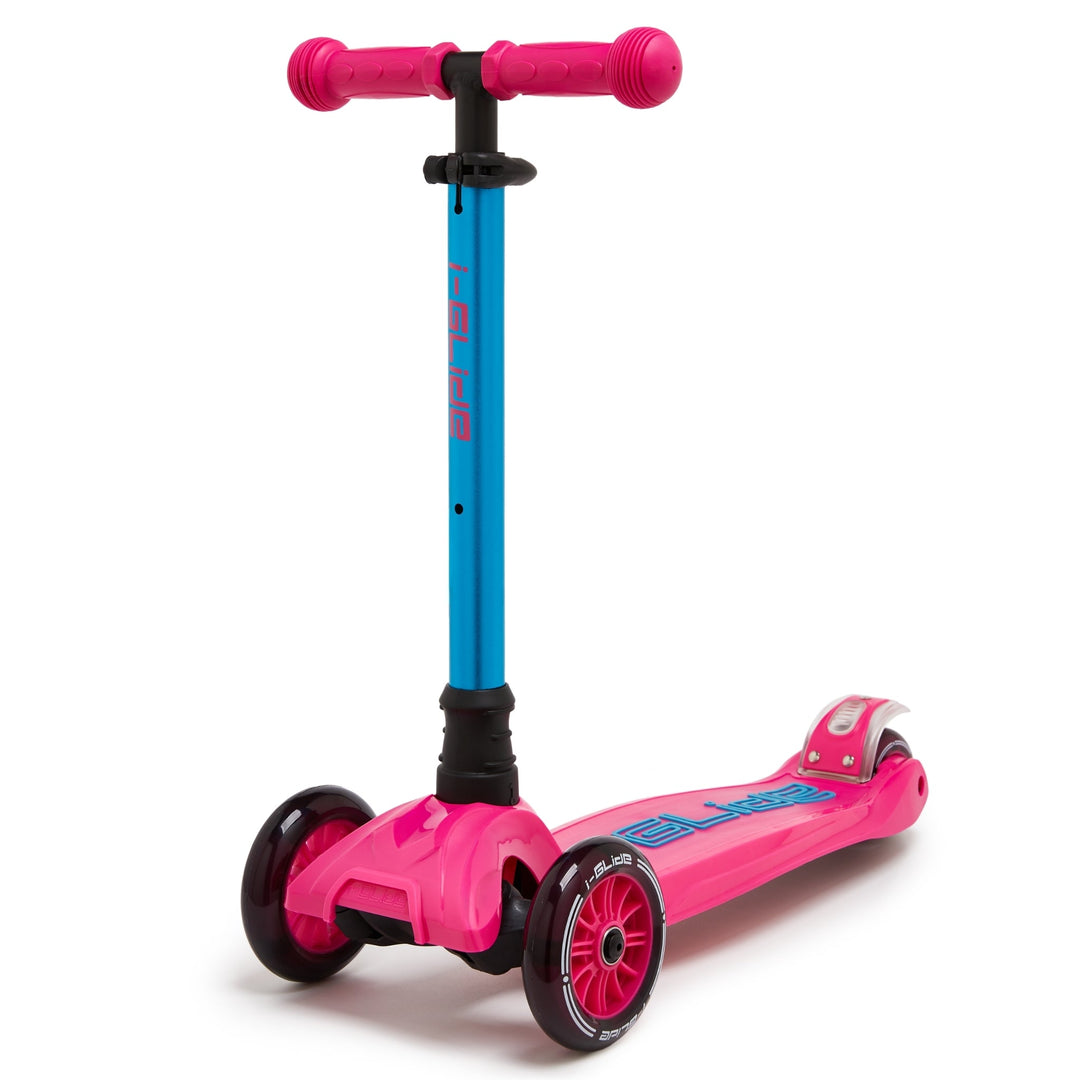 I-Glide trottinette enfant 3 roues Pink Aqua