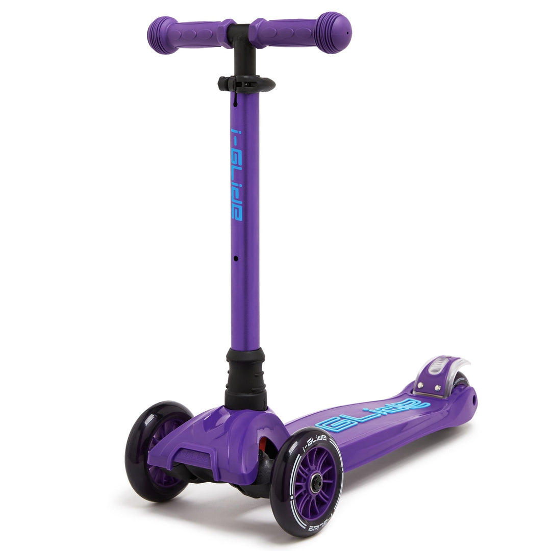 I-Glide trottinette enfant 3 roues Purple Blue