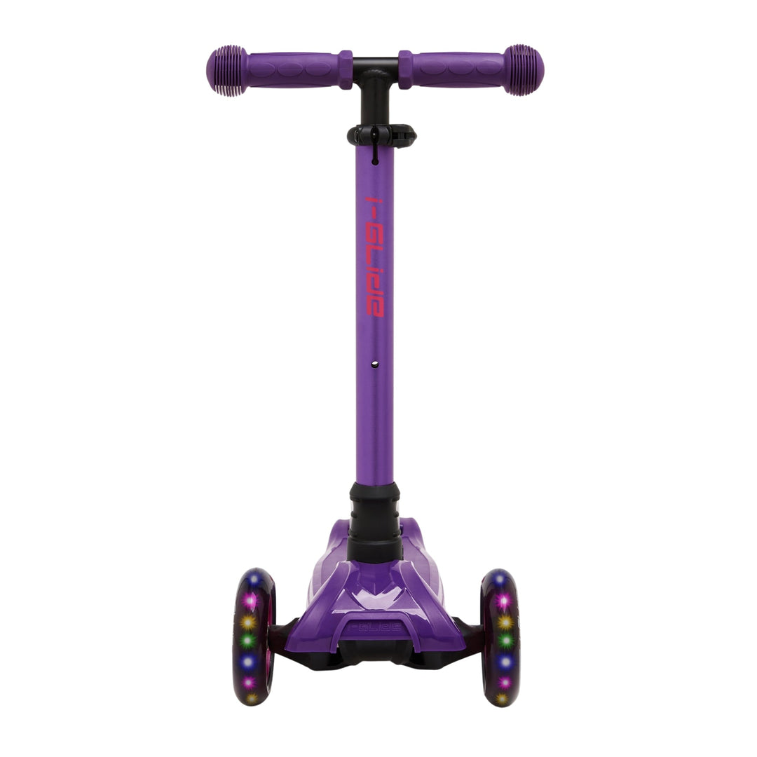 I-Glide trottinette enfant 3 roues Purple Pink