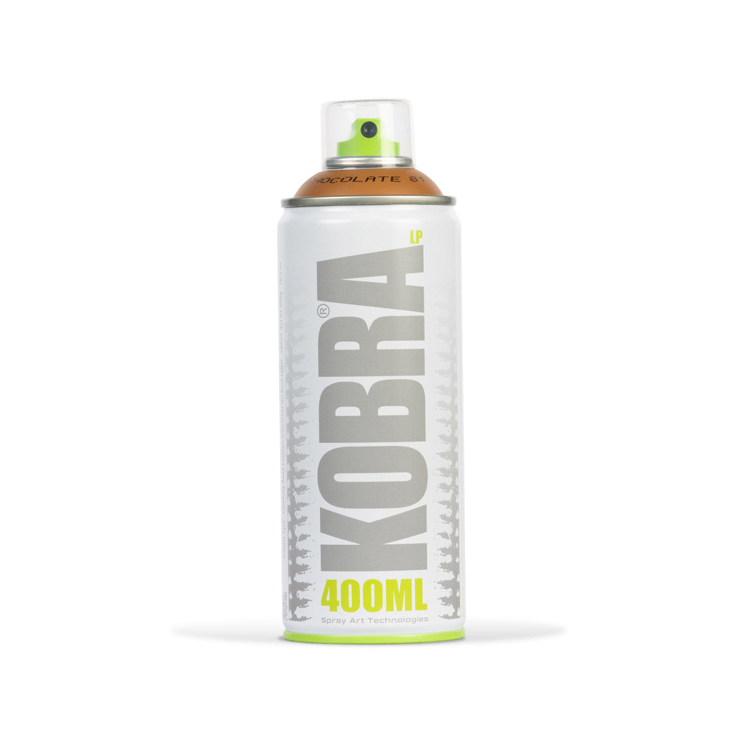 Bombe de peinture Kobra LP 400 ml – Choco Brown | Free Ride NC