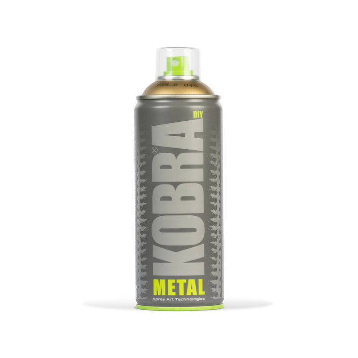 Bombe de peinture Kobra Metal 400 ml – Gold | Free Ride NC
