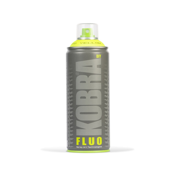 Bombe de peinture Kobra Fluo 400 ml – Yellow | Free Ride NC